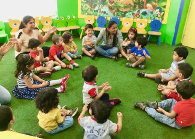 Circle time at Little Legends