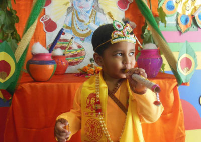 Janmasthami celebration at Little Legends